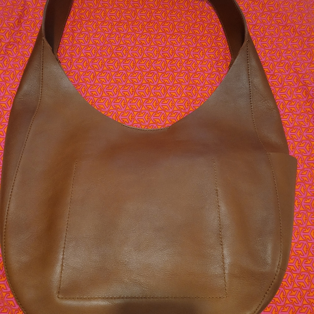 Madewell hobo bag in English saddle